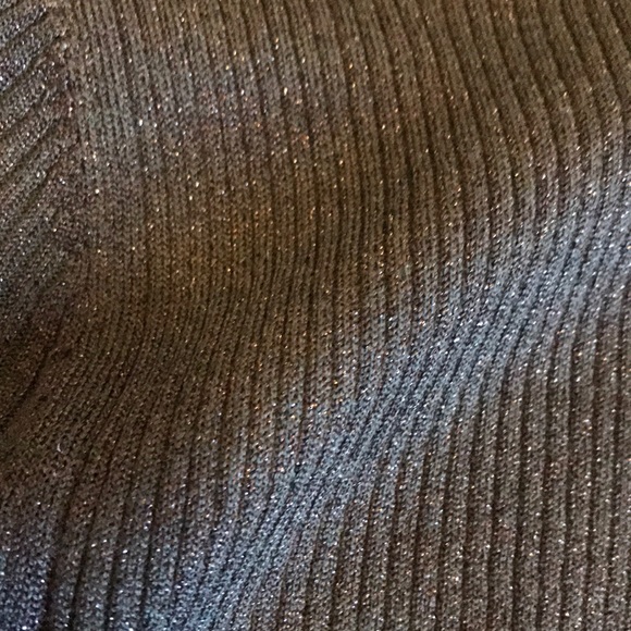 Green sparkle sweater dress - Picture 3 of 3